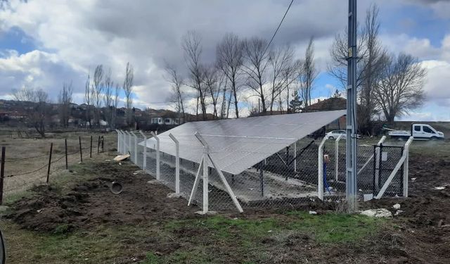 Sorgun'un O Köyünde Sistem Kuruldu, Faturalar Düştü