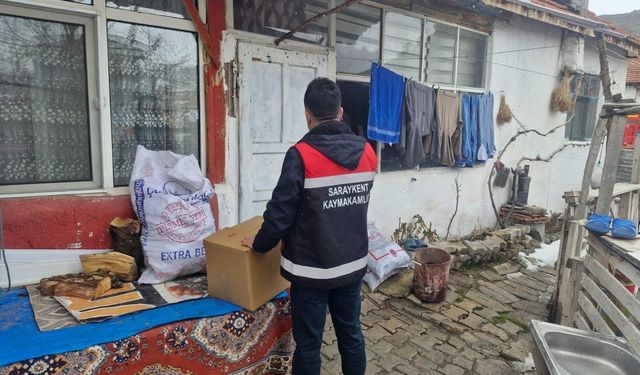 Saraykent'te Ramazan Öncesi İhtiyaç Sahiplerine Gıda Desteği