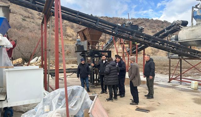 Başkan Köroğlu’ndan Belediye Üretim Tesislerine Saha İncelemesi