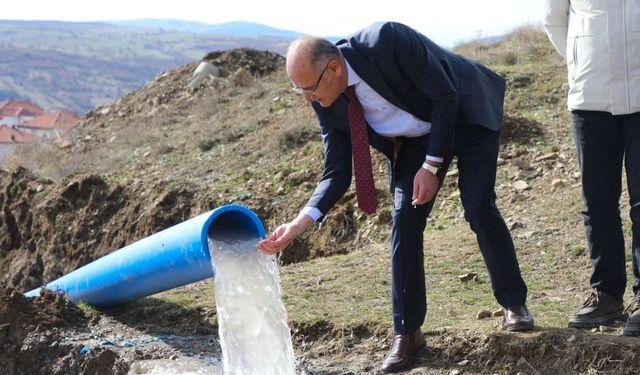 Çekerek'te İçme Suyu Kapasitesi Dört Kat Arttı