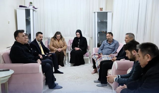 Yozgatlı Başkomiserin Acılı Ailesine Ziyaret