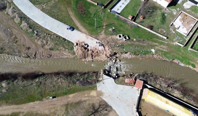 Yozgat’ta Yağış Sonrası Köprü Yıkılmıştı, Ulaşım Alternatif Yoldan Sağlanıyor