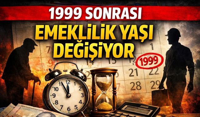 1999 Sonrası İçin Kötü Haber: Emeklilik Yaşı Yükseliyor