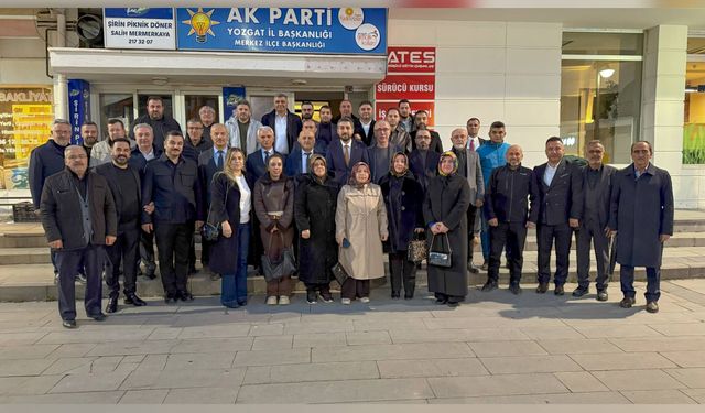 AK Parti Yozgat Yeni Yönetimiyle İlk Toplantısını Gerçekleştirdi