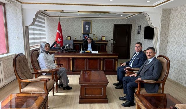 Akdağmadeni Kaymakamlığı’nda Bayram Sonrası Ziyaretleri