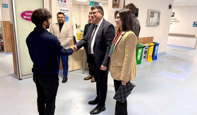 Yozgat'ta Bayram Coşkusu Sağlıkçılarla Paylaşıldı