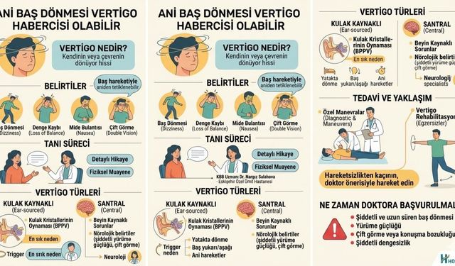 Ani Baş Dönmesine Dikkat: Vertigo Habercisi Olabilir