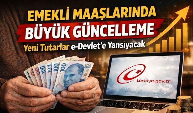 Emekli Maaşlarında Büyük Güncelleme: Yeni Tutarlar e-Devlet’e Yansıyacak