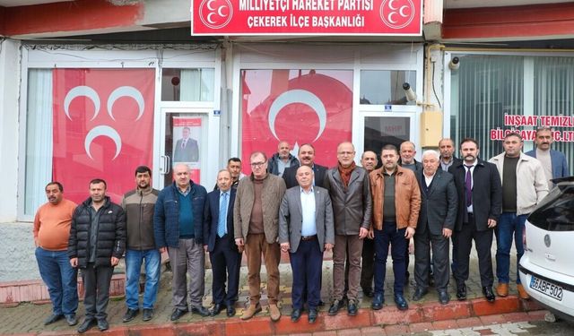 MHP Yozgat Milletvekili Sedef, Çekerek Halkıyla Kucaklaştı