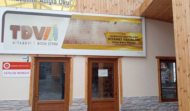 Sarıkaya'da Diyanet Kitap Satış Noktası Hizmete Açıldı