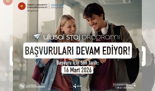 Ulusal Staj Programı 2026 Başvuruları Başladı