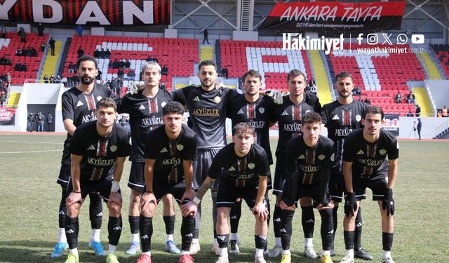Yozgat Bozokspor Haftalar Sonra Galibiyet Sevinci Yaşadı