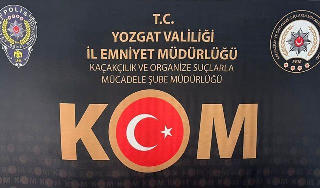 Yozgat Emniyeti’nden Kritik Operasyon: Piyasaya Sürülmeden Ele Geçirildi