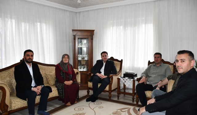 Yozgat Saraykent'te Şehit Ailesi Yalnız Bırakılmadı