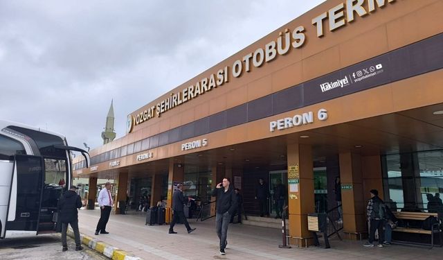 Yozgat Terminali Bayram Öncesi Sessizliğe Büründü