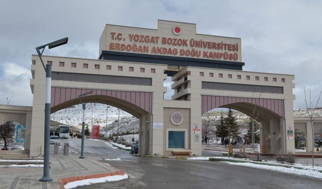 Yozgat’ta Eğitimin Kalitesi Belgelendi: O Alanın Bölümler Ulusal Standartlarla Tescillendi