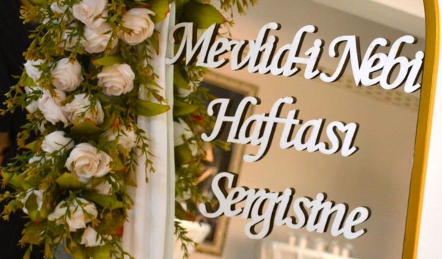 Yozgat'ta Mevlid-i Nebi Haftası'nda Hüsn-i Hat Sergisi Açıldı