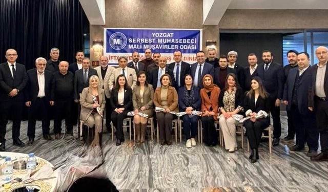 Yozgat'ta Muhasebeciler İftarda Buluştu