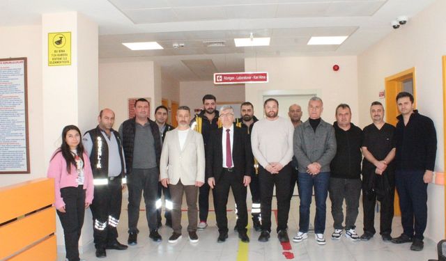 Yozgat'ta Sağlık Çalışanlarına Özel Bayram Teşekkürü