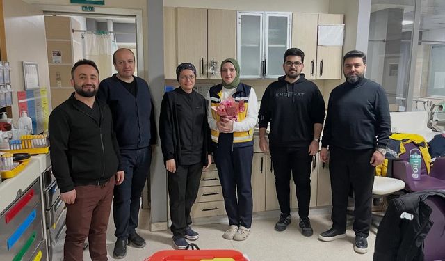 Yozgat'ta Sağlıkta İlk Müdahaleciler Unutulmadı