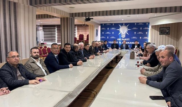 Yozgat’ta Siyaset Gündemi: AK Parti İl Yönetimi Toplandı