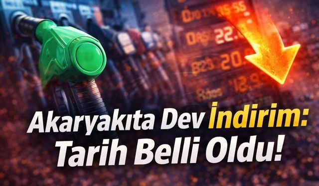 Akaryakıta Dev İndirim: Tarih Belli Oldu!