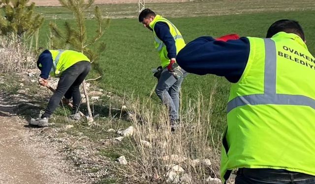 Ovakent Belediyesi Harekete Geçti: Mahalle ve Sokaklar Yenileniyor