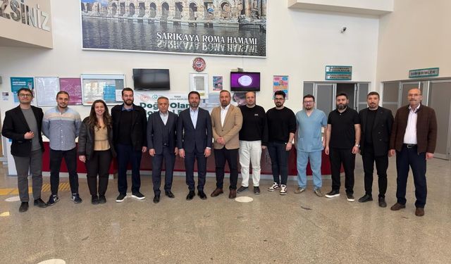 Sarıkaya'ya Doktorlar Geldi, Başkan Yalnız Bırakmadı