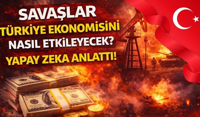 Savaşlar Türkiye Ekonomisini Nasıl Etkileyecek? Yapay Zeka Anlattı!