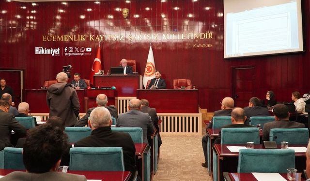 Yozgat İl Genel Meclisi'nde İhtisas Komisyonları Belirlendi