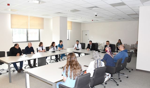 Yozgat Şehir Hastanesi'nde Çalışan Memnuniyeti Ele Alındı