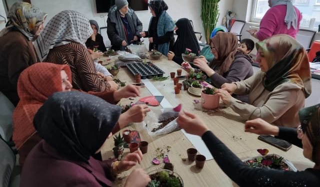 Yozgat’ta Kadınlara Yönelik Yeşil Dokunuş: KADEM'de Teraryum Atölyesi