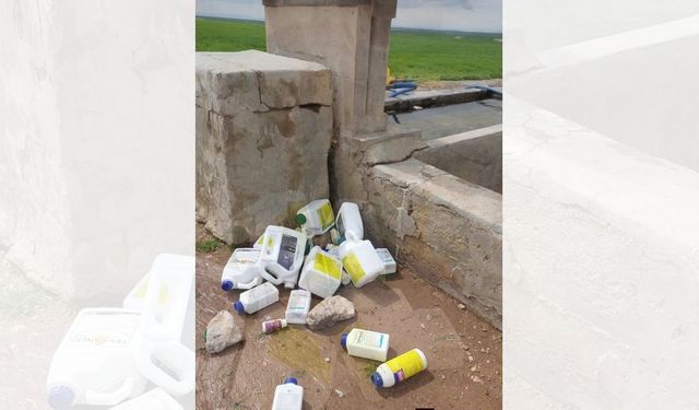 Yozgat'ta Köy Çeşmeleri Zehir Yatağına Döndü