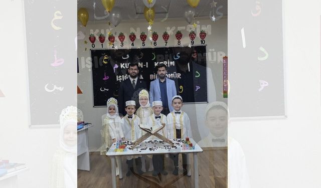 Yozgat'ta Minikler Kuran'la Buluştu: Taç Giydiler
