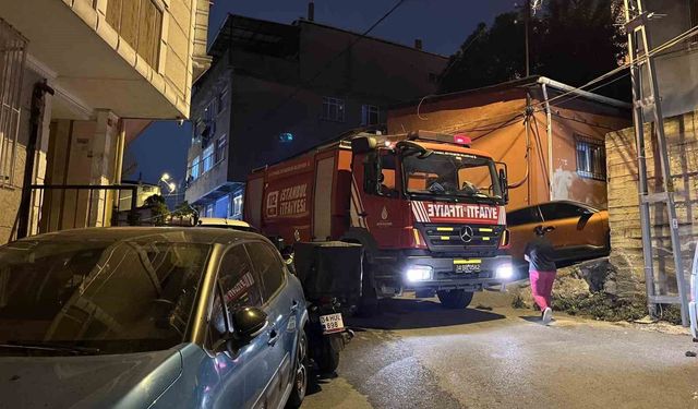Bodrum katı alevlere teslim oldu: 2 çocuk ağır yaralandı
