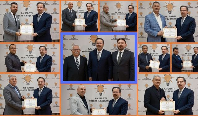 AK Parti Yozgat Teşkilatı: "Hizmet Çıtasını Yukarı Taşıyacağız"