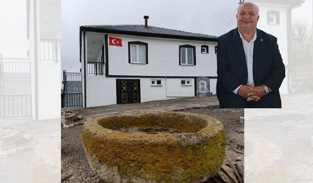 Akdağmadeni'nde Köy Muhtarı Öncü Oldu, Köylü İmece Usulüyle Tamamladı