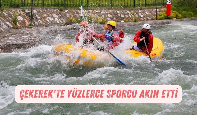 Çekerek'te Yüzlerce Sporcu Akın Etti