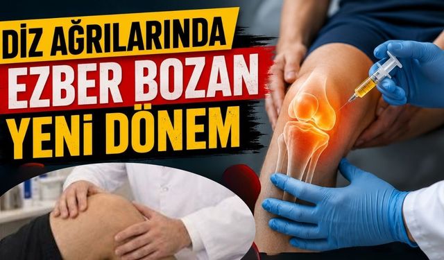 Diz Ağrılarında Ezber Bozan Yeni Dönem