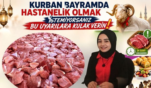Uzman Uyardı: Bayram Sonrası Hastanelik Olmayın