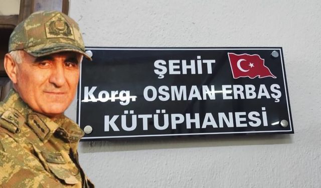 Şehit Osman Erbaş’a Vefa: İsmi Yozgat Lisesi’nde Yaşatılacak