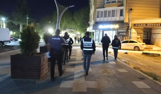 Sorgun'da Gece Hareketliliği: Emniyetten Dikkat Çeken Uygulama