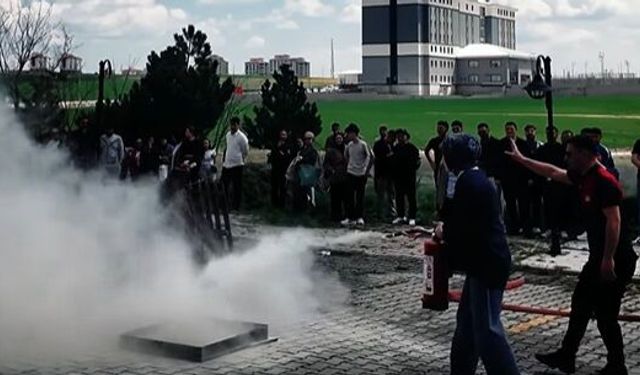 Sorgun'da Gerçeği Aratmayan Tatbikat