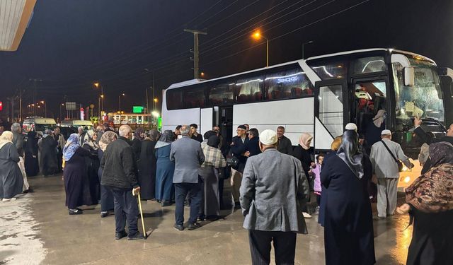 Yerköy’de Son Hac Kafilesi Dualarla Uğurlandı