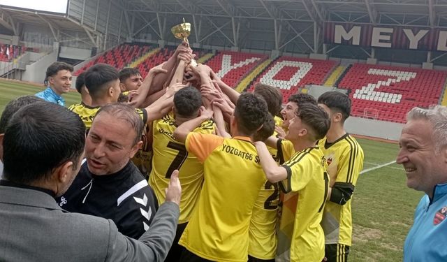 Yozgat 2. Amatör Lig'de Ezber Bozan Şampiyon