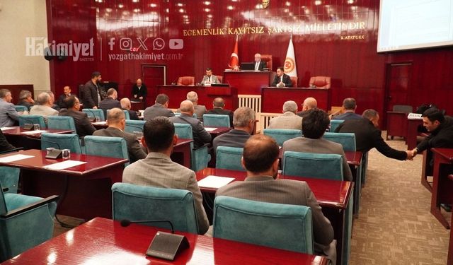 Yozgat İl Genel Meclisi Milyon TL’lik Bütçeyi Onayladı!
