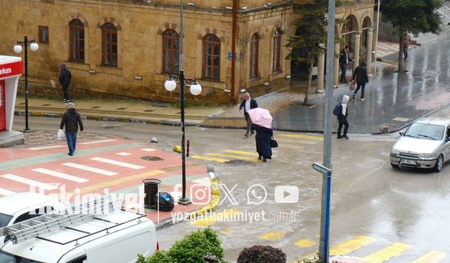 Yozgat Şehir Merkezinde Görülmemiş Doğa Olayı
