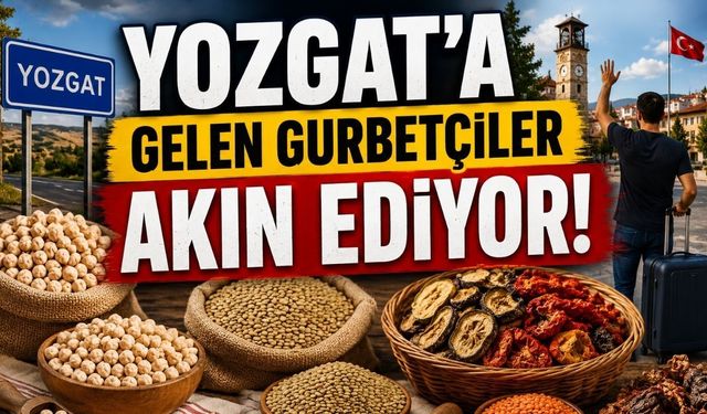Yozgat'a Gelen Gurbetçiler Akın Ediyor!