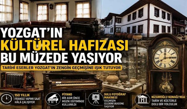 Yozgat'ın Kültürel Hafızası Bu Müzede Yaşıyor