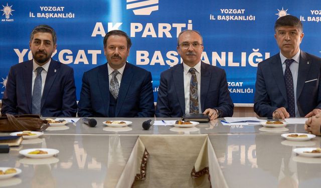 Yozgat'ta AK Parti Gelecek Stratejilerini Ele Aldı